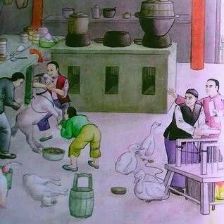 只为贪享一时口腹,不惜使无辜生命,遭受酷刑而亡